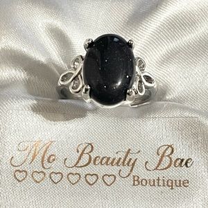Blue Sandstone Ring